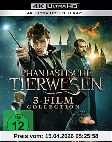 Phantastische Tierwesen 3-Film Collection (3 4K Ultra HD) (+ 3 Blu-ray)