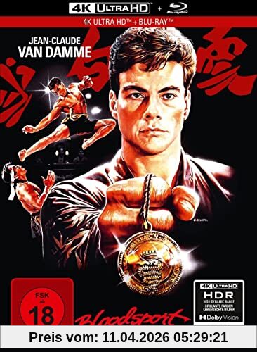 Bloodsport - Eine wahre Geschichte - 2-Disc Limited Collector's Edition im Mediabook – Cover A (UHD-Blu-ray + Blu-ray)