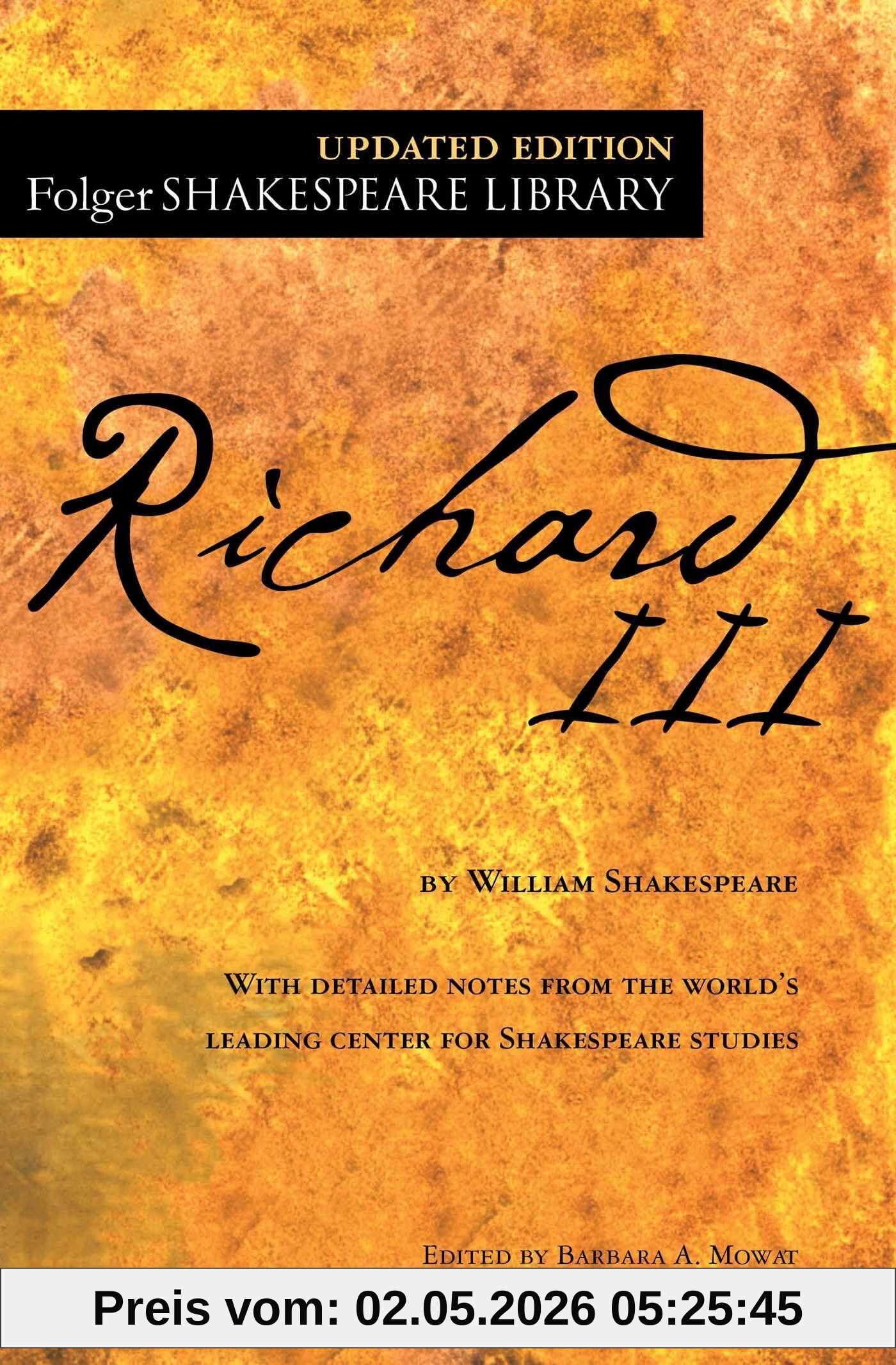 Richard III (Folger Shakespeare Library)