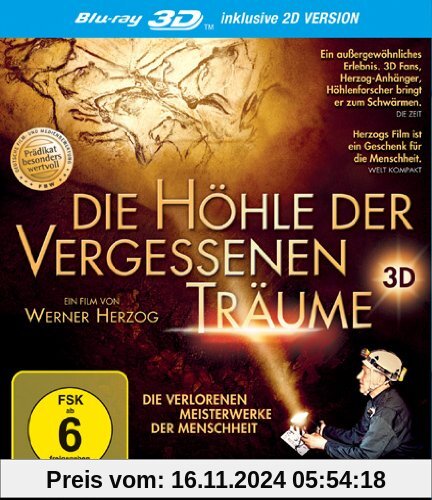 Die Höhle der vergessenen Träume [3D Blu-ray]