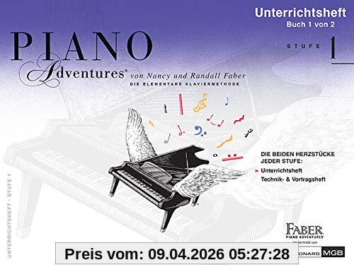 Piano Adventures: Unterrichtsheft 1