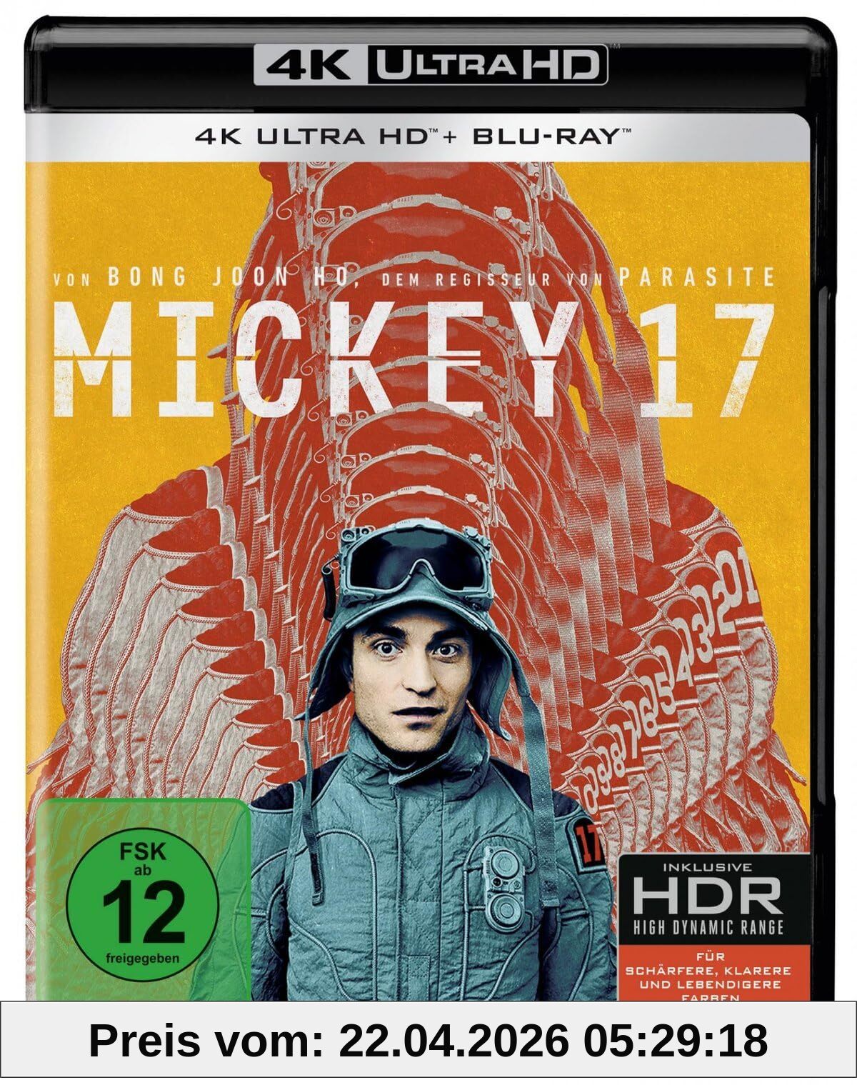 Mickey 17 [4K Ultra HD] + [Blu-ray]