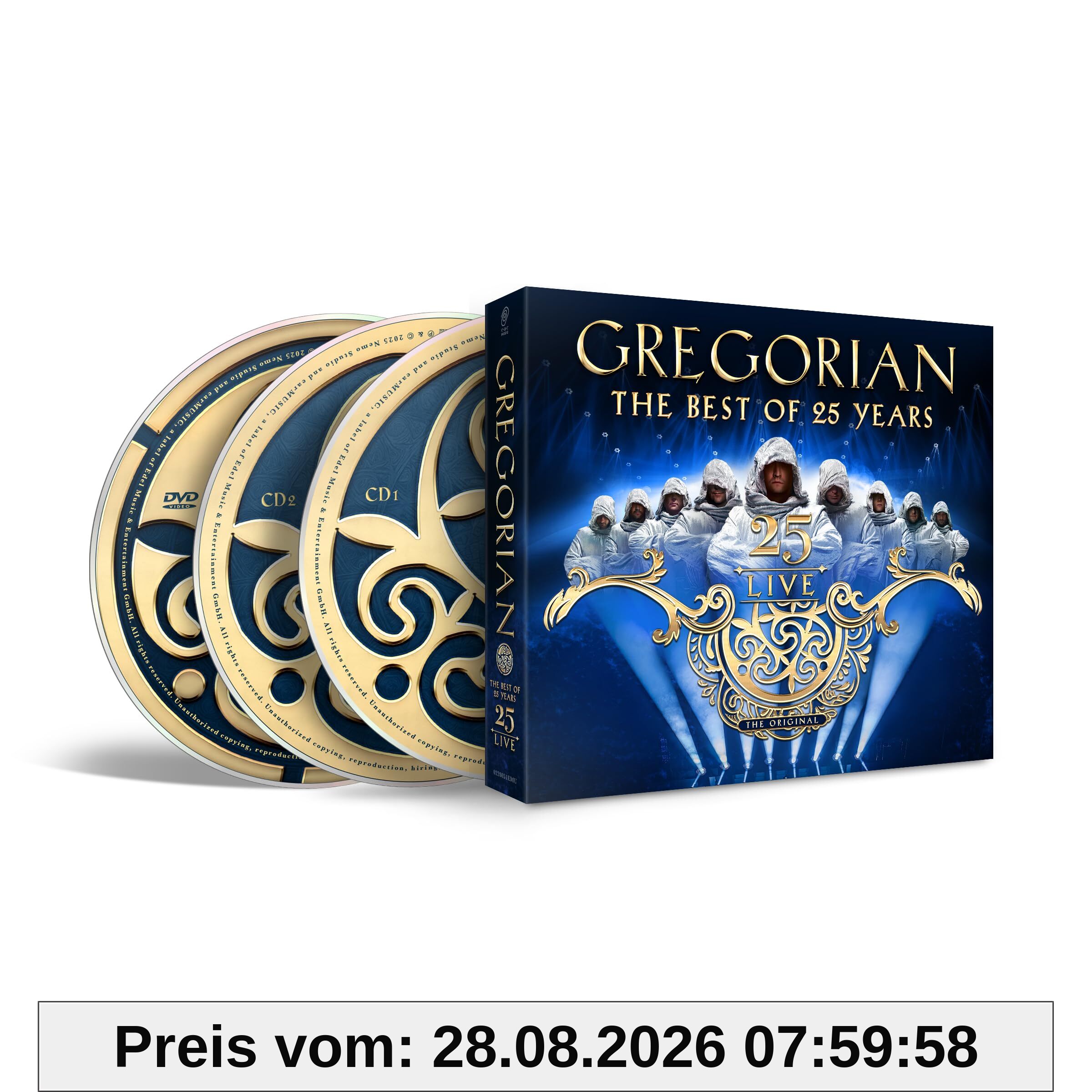 Gregorian 25 Live (Ltd.2cd+Dvd Digipak)