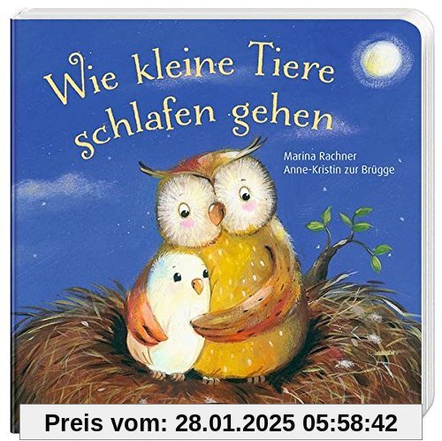 Wie kleine Tiere schlafen gehen: ab 18 Monate