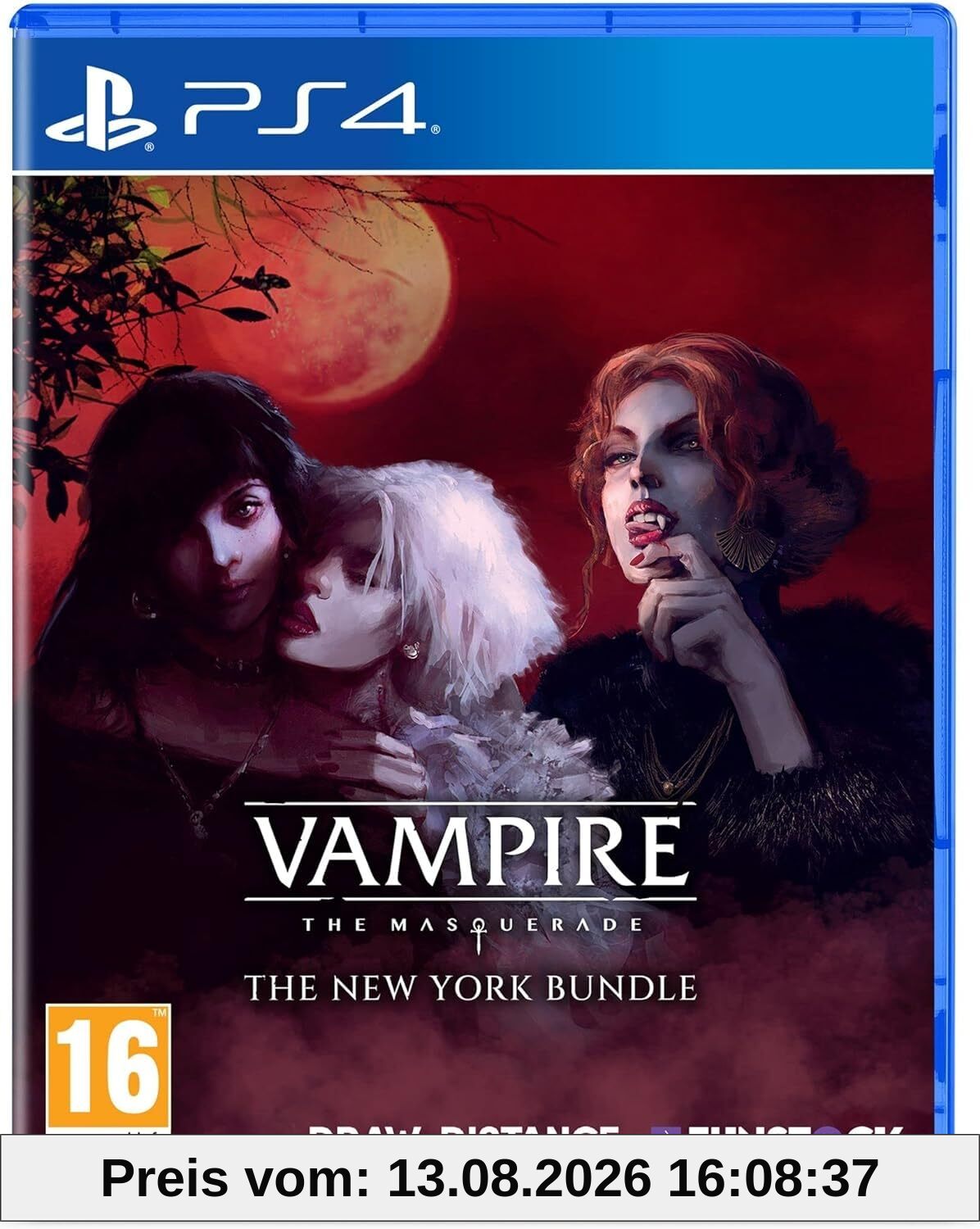 Vampire the Masquerade Coteries and Shadows of New York (PlayStation 4)