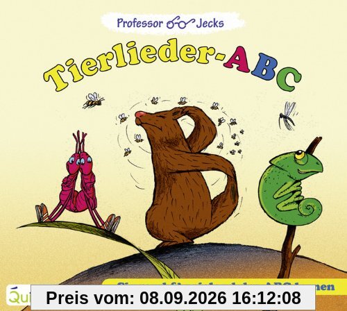Professor Jecks Tierlieder-ABC: Singend & spielend das ABC lernen