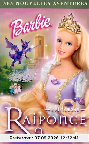 Barbie : Princesse Raiponce [VHS] [FR Import]