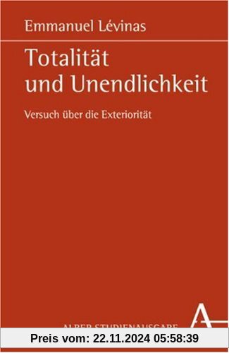 Totalität und Unendlichkeit: Versuch über die Exteriorität