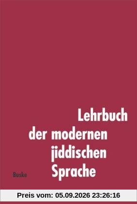 Lehrbuch der modernen jiddischen Sprache, Lehrbuch