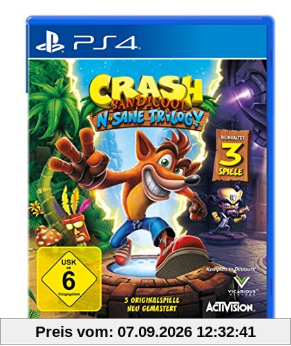 Crash Bandicoot N.Sane Trilogy - [PlayStation 4]