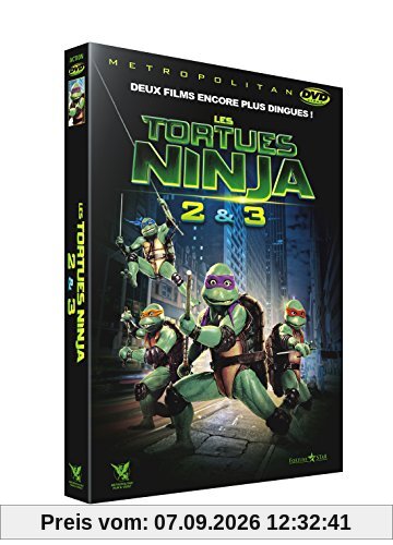 Coffret les tortues ninja 2 et 3 [FR Import]