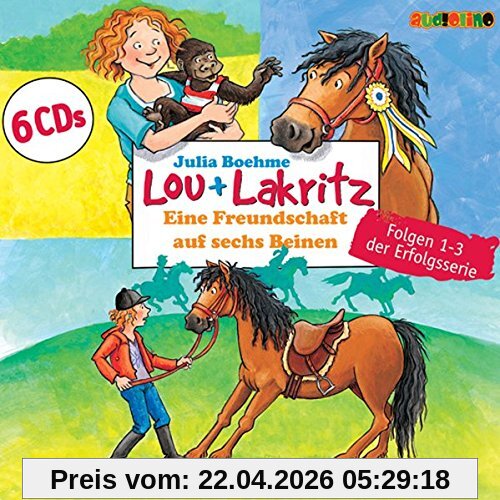Lou + Lakritz: Eine Freundschaft auf sechs Beinen: Lou + Lakritz Fan-Box 1 (Lou und Lakritz)