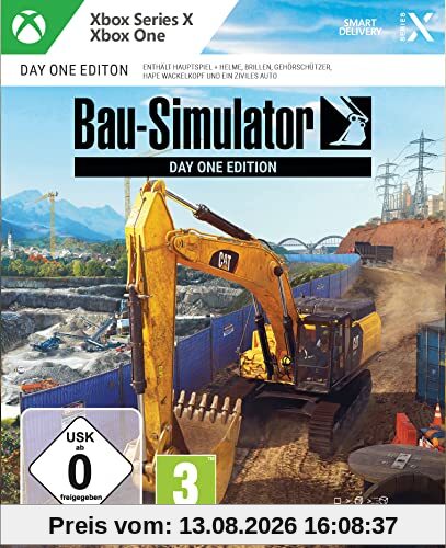 Bau-Simulator: Steelbook Day 1 - Edition (exklusiv bei amazon) - [Xbox Series X I Xbox One]