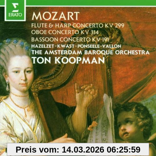 Ton Koopman Konzert Für Oboe, Flöte Und Harfe