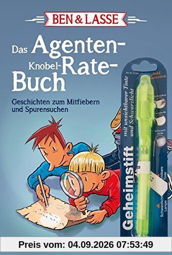 Ben & Lasse - Das Agenten-Knobel-Rate-Buch