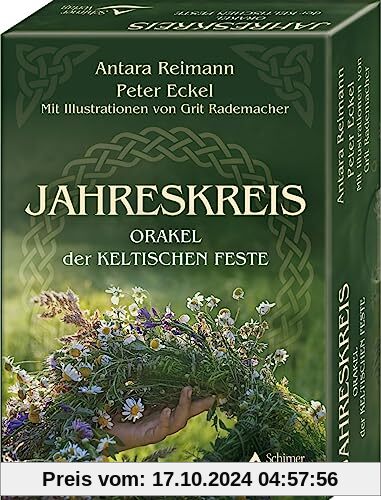 Jahreskreis - Orakel der keltischen Feste: - Set mit Buch und 48 Karten