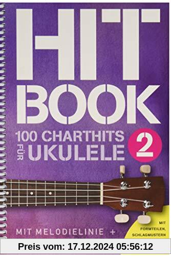 Hitbook 2 - 100 Charthits für Ukulele