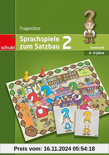 Sprachspiele zum Satzbau 2: Fragesätze