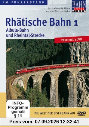 Rhätische Bahn 1 -Albula-Bahn und Rheintal-Strecke [3 DVDs]