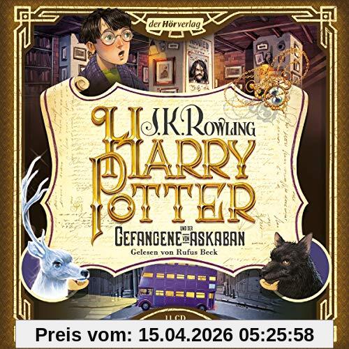 Harry Potter und der Gefangene von Askaban: Die Jubiläumsausgabe (Harry Potter, gelesen von Rufus Beck, Band 3)