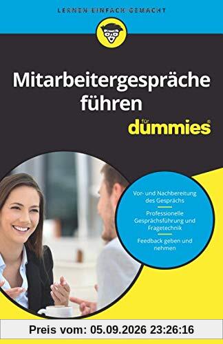 Mitarbeitergespräche führen für Dummies