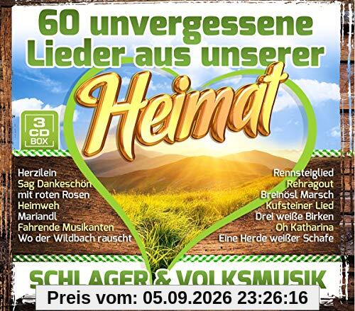 60 unvergessene Lieder aus unserer Heimat