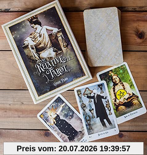 Carrie Paris The Relative Tarot, Your Ancestral Blueprint For Self-discovery (82 Cards And Full-color Guidebook)