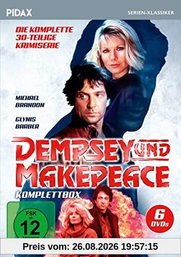Dempsey & Makepeace - Komplettbox / Die komplette 30-teilige Krimiserie (Pidax Serien-Klassiker) [6 DVDs]