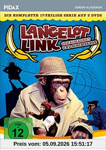 Lancelot Link - Geheimagent und Schimpanse / Die komplette 17-teilige Kultserie (Pidax Serien-Klassiker) [3 DVDs]