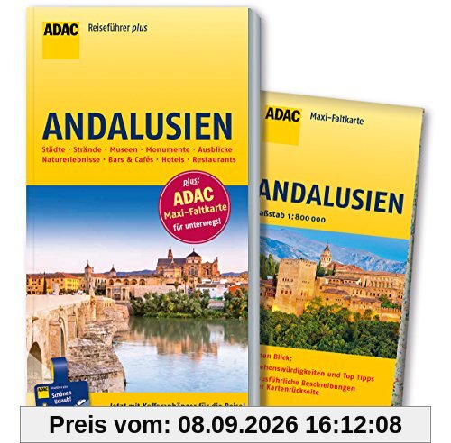 ADAC Reiseführer plus Andalusien: mit Maxi-Faltkarte zum Herausnehmen