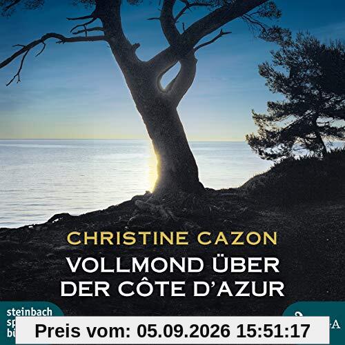 Vollmond Über der Cote d'Azur