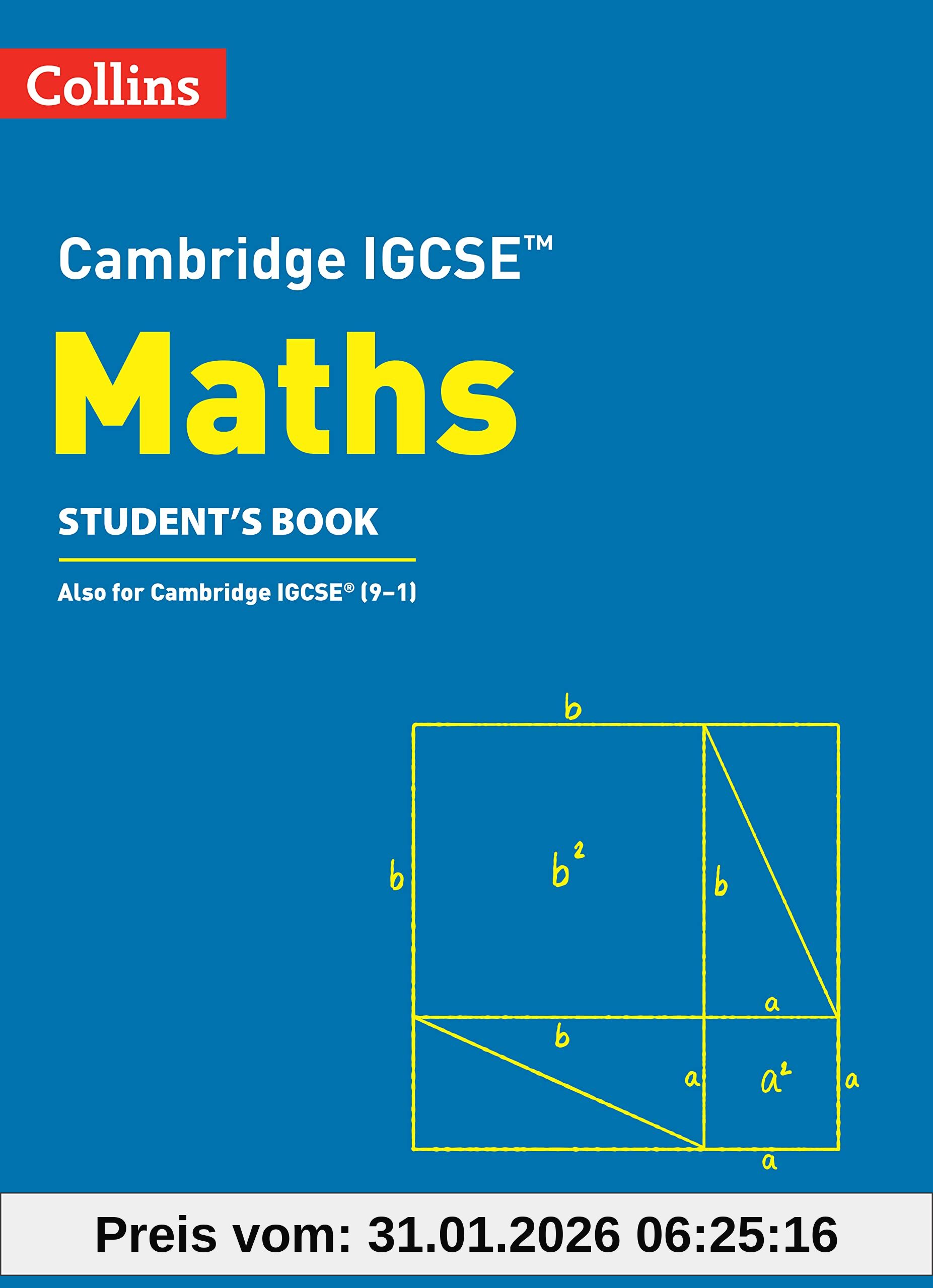 Chris Pearce Cambridge Igcse™ Maths Student’s Book (Collins Cambridge Igcse™)