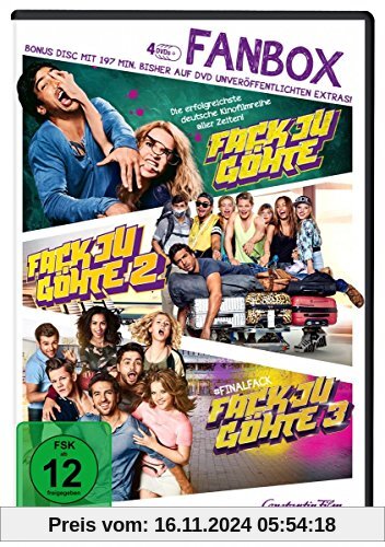 Fack Ju Göhte 1-3 - Fan Box (inkl. Bonus-Disc) [4 DVDs]