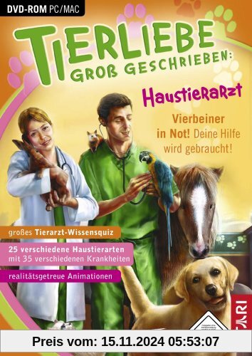 Tierliebe groß geschrieben: Haustierarzt (DVD-ROM)