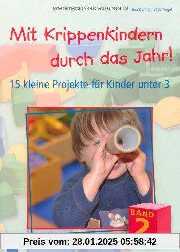 Mit Krippenkindern durch das Jahr! 02: 15 kleine Projekte für Kinder unter 3