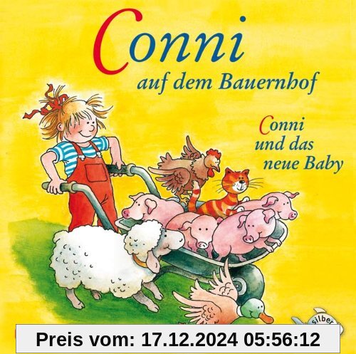 Conni auf dem Bauernhof / Conni und das neue Baby, 1 Audio-CD