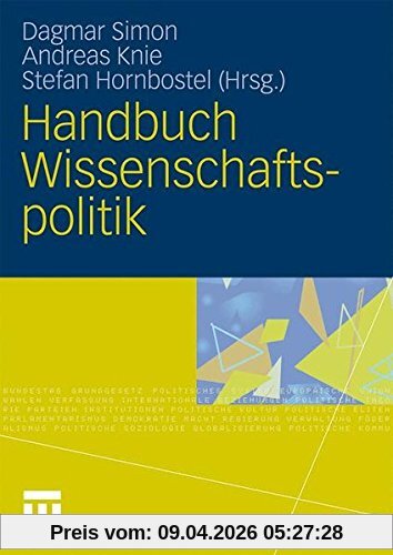 Handbuch Wissenschaftspolitik