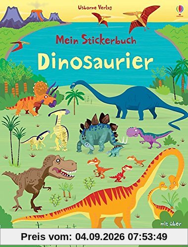 Mein Stickerbuch: Dinosaurier