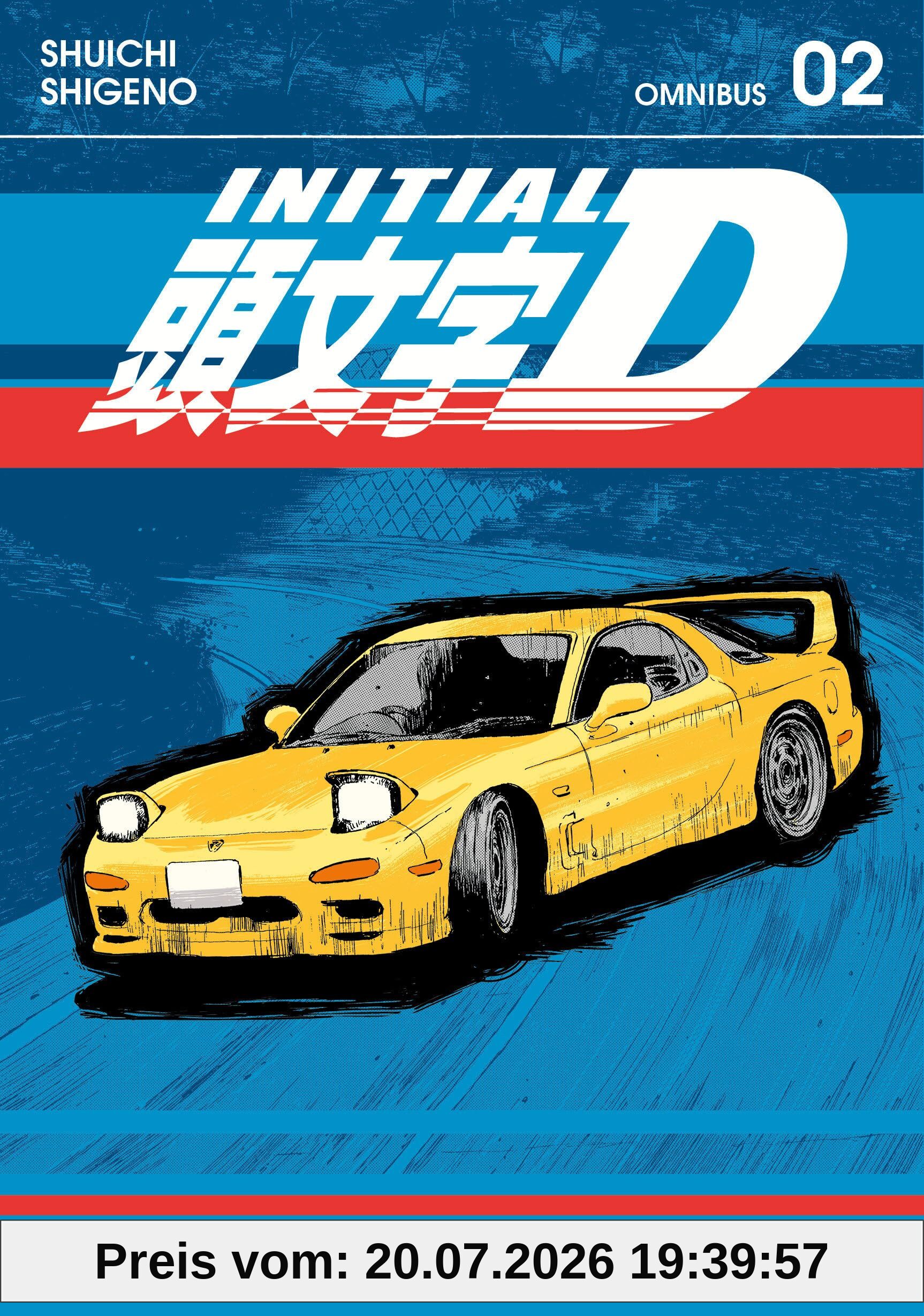 Shuichi Shigeno Initial D Omnibus 2 (Vol. 3-4)