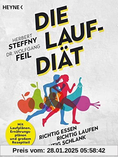 Die Lauf-Diät: richtig essen – richtig laufen – richtig schlank - Mit Laufplänen, Ernährungsplänen und großem Rezeptteil