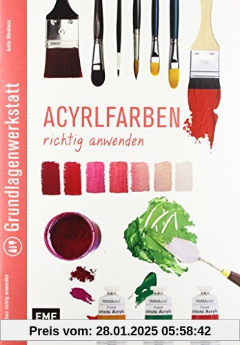 Grundlagenwerkstatt: Acrylfarben richtig anwenden