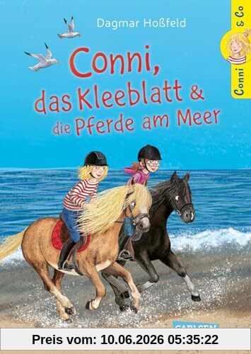 Conni & Co 11: Conni, das Kleeblatt und die Pferde am Meer: Ein spannendes Abenteuer auf dem Reiterhof für Mädchen ab 10 Jahren (11)