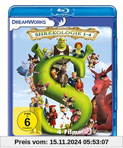 Shrekologie 1-4 [Blu-ray]