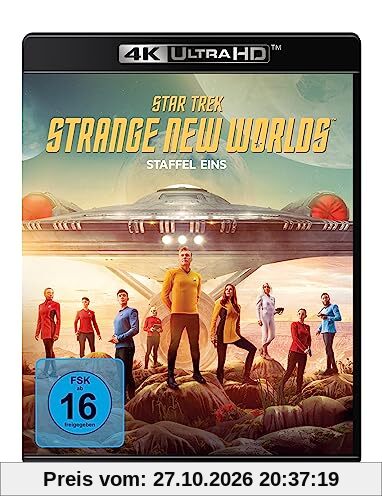 Star Trek: Strange New Worlds - Staffel 1 (3 BR4K) [Blu-ray]