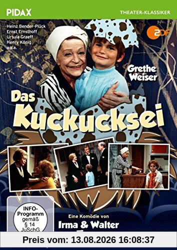 Das Kuckucksei / Warmherzige Kult-Komödie mit der unvergessenen Grethe Weiser (Pidax Theater-Klassiker)