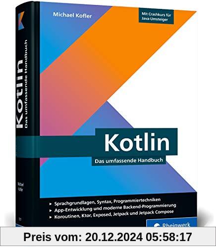 Kotlin: Das umfassende Handbuch