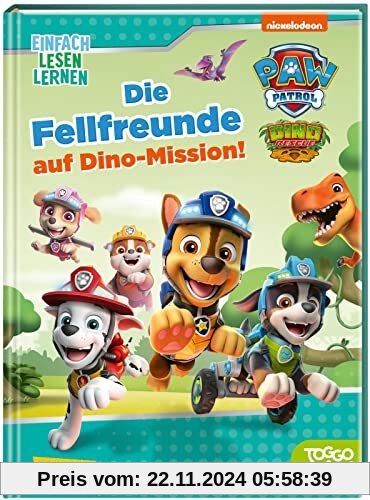 Die Fellfreunde auf Dino-Mission!: Einfach Lesen lernen | PAW Patrol für Erstleser*innen