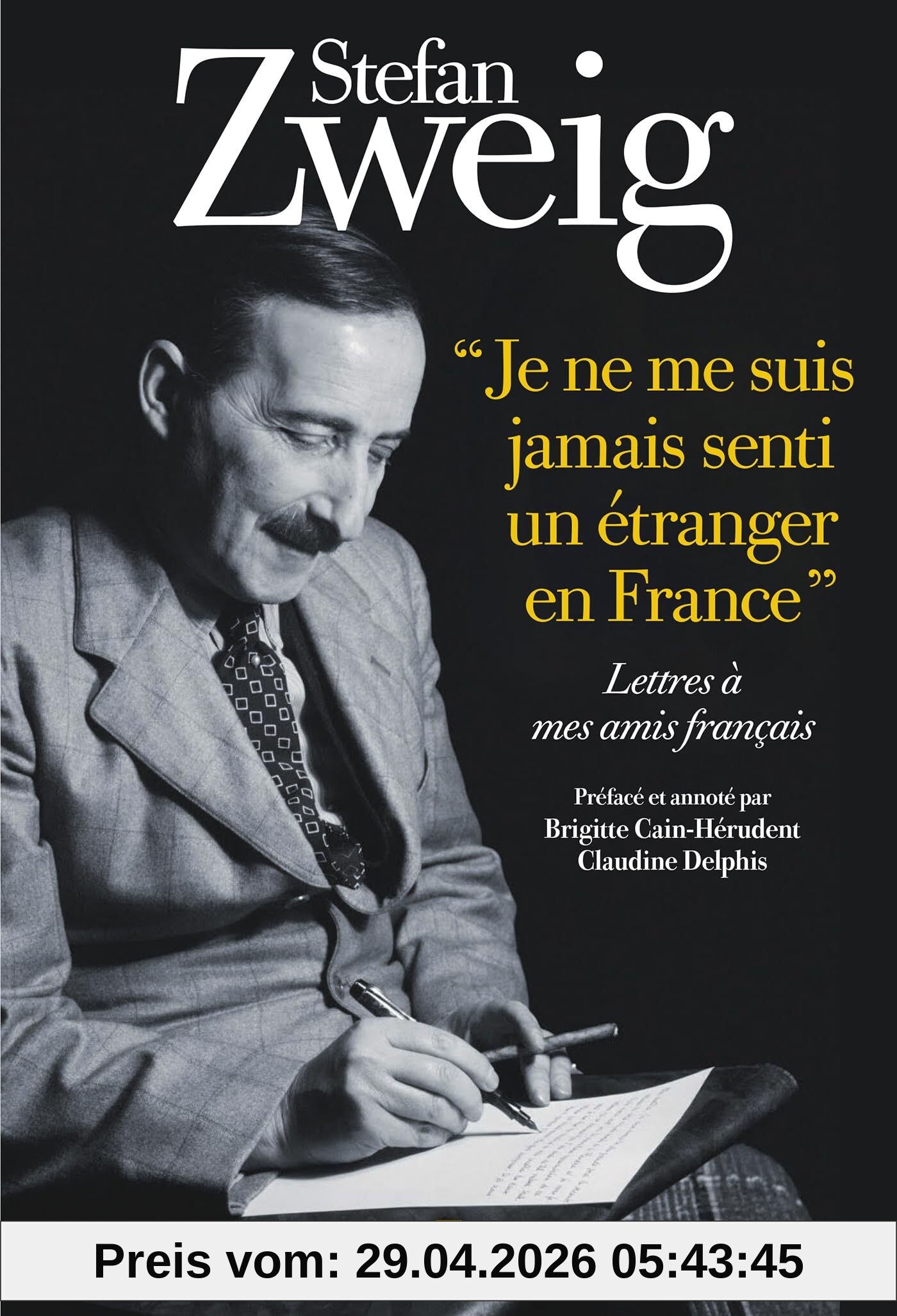Je ne me suis jamais senti un étranger en France : lettres à mes amis français