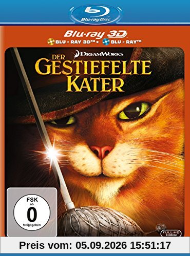 Der gestiefelte Kater (+ Blu-ray 2D)