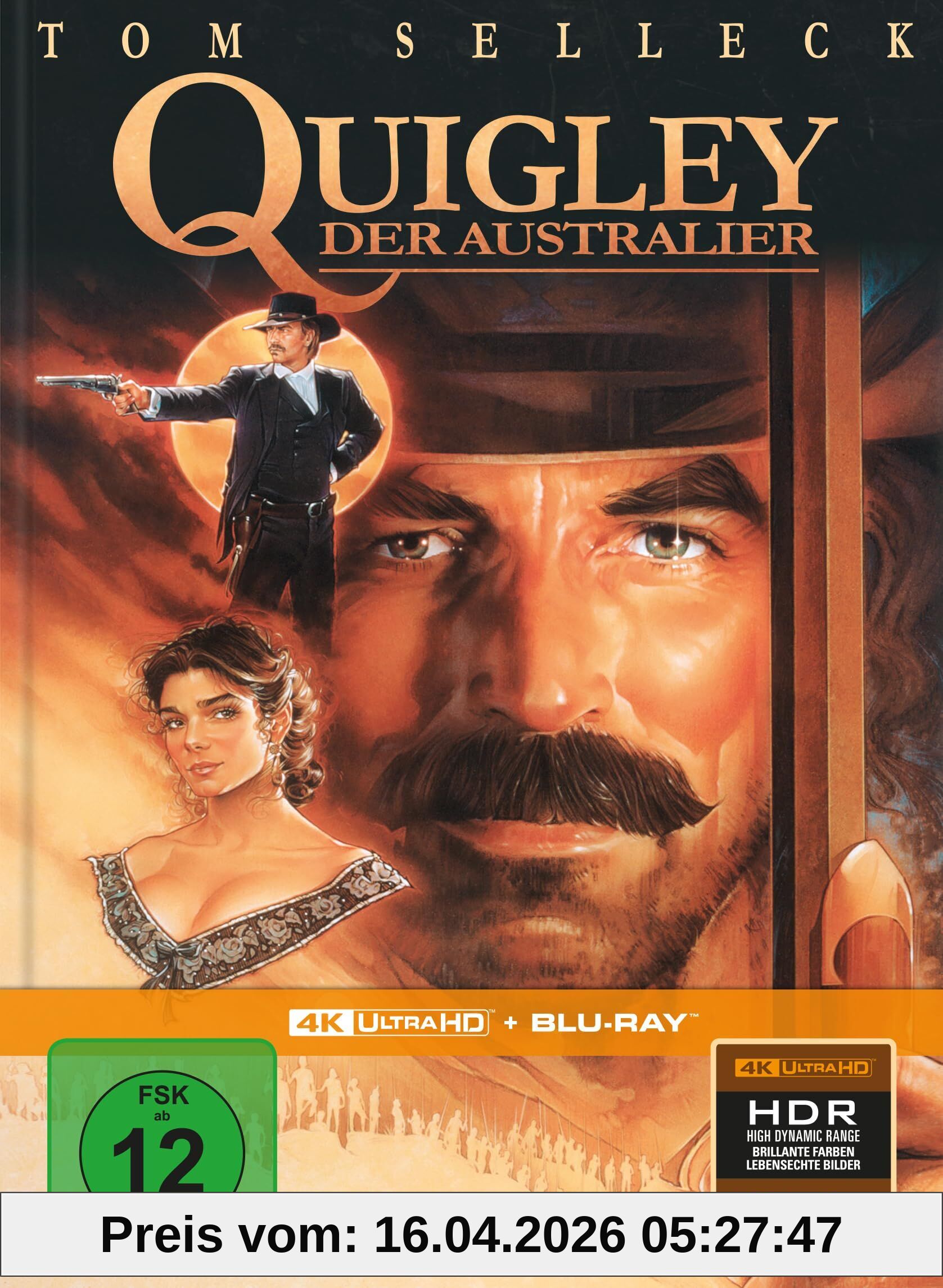 Quigley der Australier - Limitiertes Mediabook (4K Ultra HD + Blu-ray)